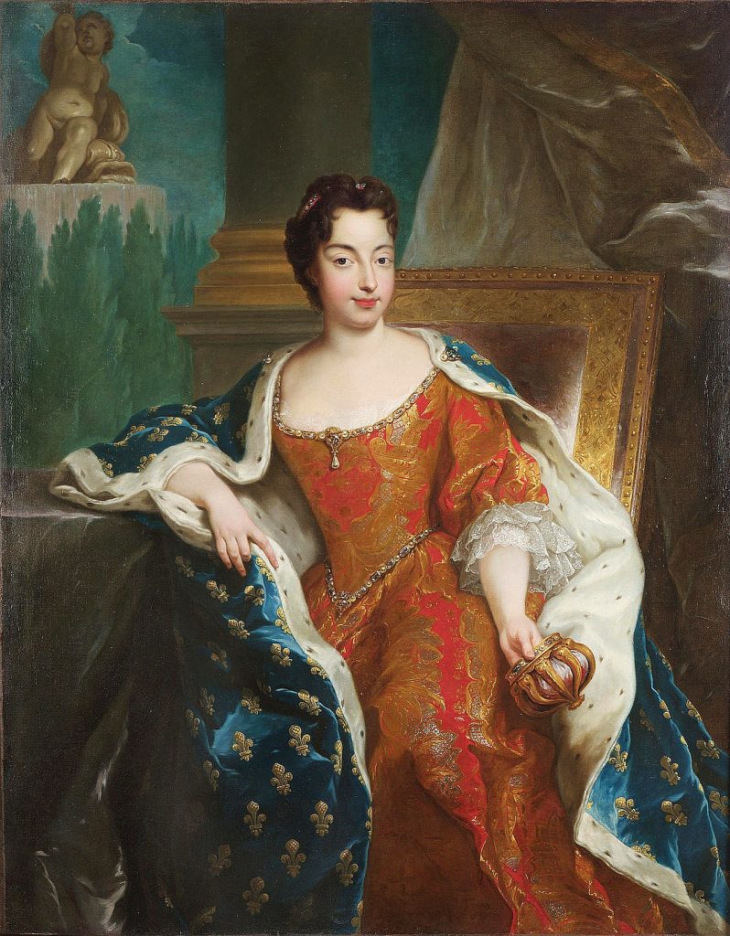 Marie-Anne de Bavière, dauphine de France (portrait posthume par François de Troy, XVIIe siècle)