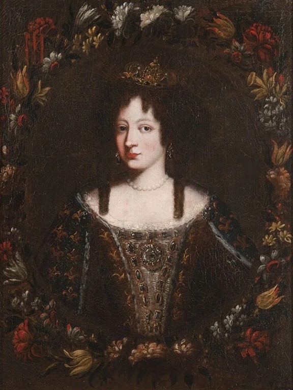 Marie-Louise d'Orléans, par l'Ecole de Madrid (XVIIe siècle)