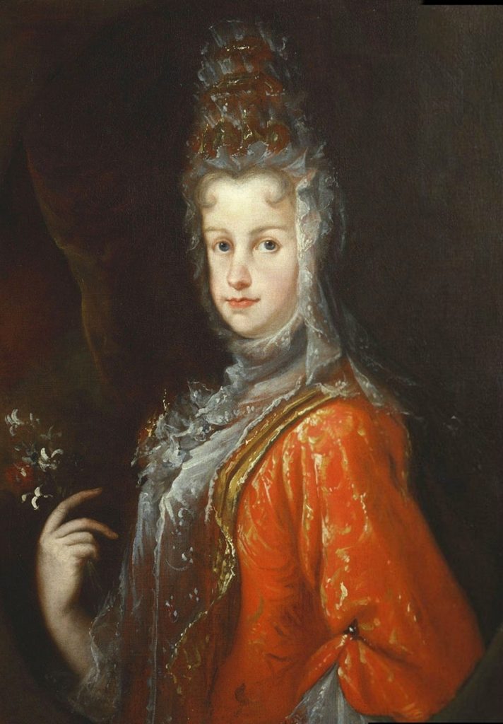 Marie-Louise (durant sa dernière maladie), par Miguel Jacinto Melendez (1714)
