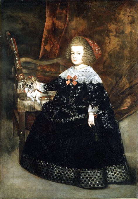 L'infante Marie-Thérèse, par Juan Bautista Mazo Martínez ( vers 1643)