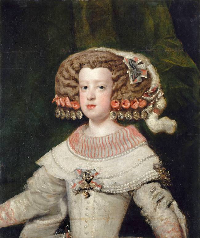 L'infante Marie-Thérèse, par Diego Vélasquez (vers 1652)