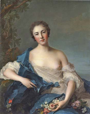 La comtesse de Vintimille par Jean-Marc Nattier, 1740