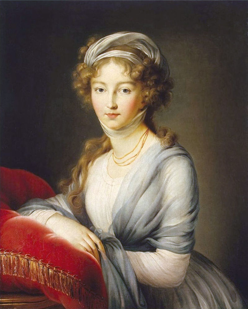 L'impératrice Elisabeth Alexeïevna (née Louise de Bade), par Elisabeth Vigée Le brun (1798)