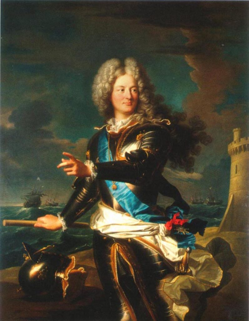 Le comte de Toulouse, par Hyacinthe Rigaud (vers 1708)