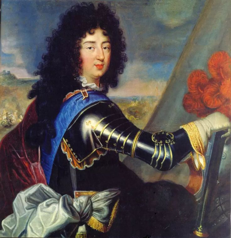 Philippe d'Orléans, portant une armure à fleur-de-lys, par Pierre Corneille (XVIIe siècle)