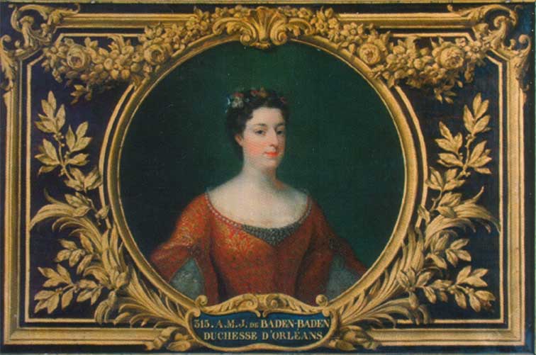 Augusta Marie Jeanne de Bade, duchesse d'Orléans, par Joseph Albrier (XIXe siècle)