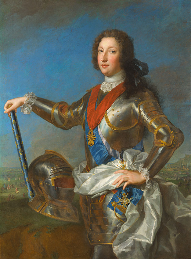 Louis, duc d'Orléans, par Alexis Simon Belle, en 1725
