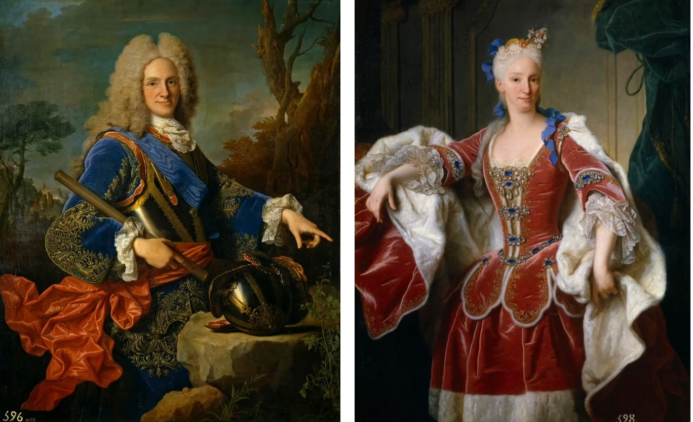 Philippe V et Elisabeth Farnèse, par Jean Ranc (1723)