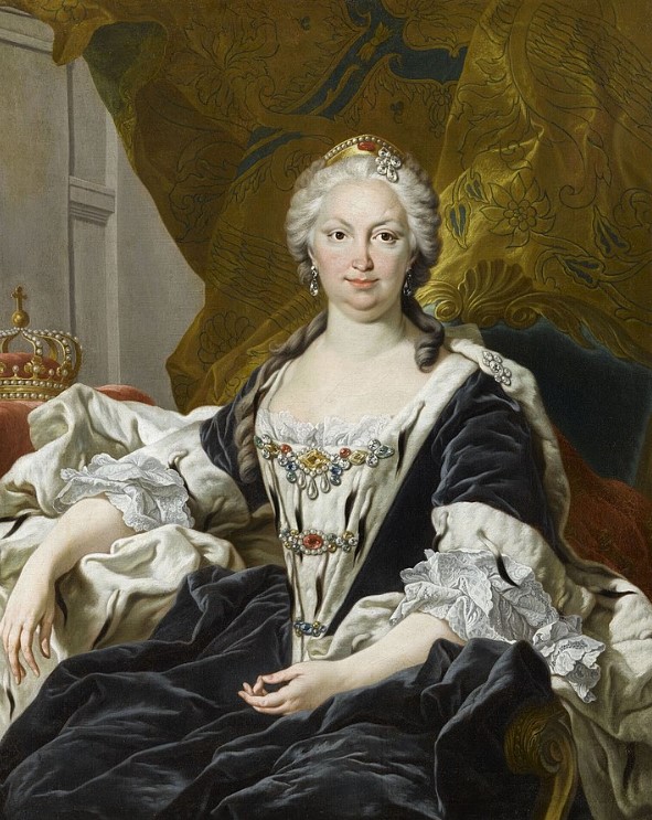 Élisabeth Farnèse, par Louis-Michel Van Loo (1745)