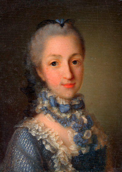 Françoise de Châlus, duchesse de Narbonne-Lara (anonyme, XVIIIe siècle)
