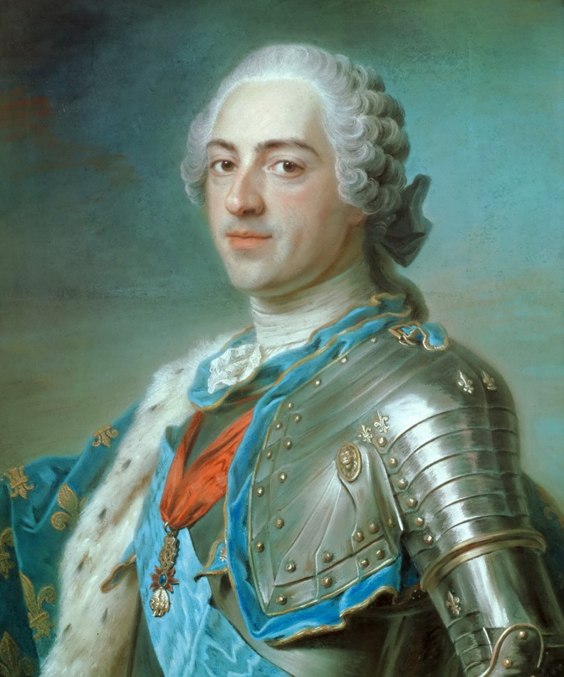 Louis XV, par Maurice-Quentin de La Tour (1748)