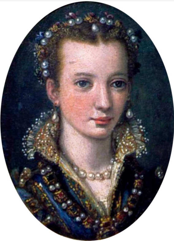 Anne de Médicis, sœur de Marie (anonyme, XVIe siècle)